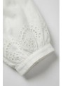 Blusa Vila, de algodòn con bordados. 14114371 Vimariga