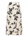 Falda Object, de viscosa estampada. 23043490 Objacira