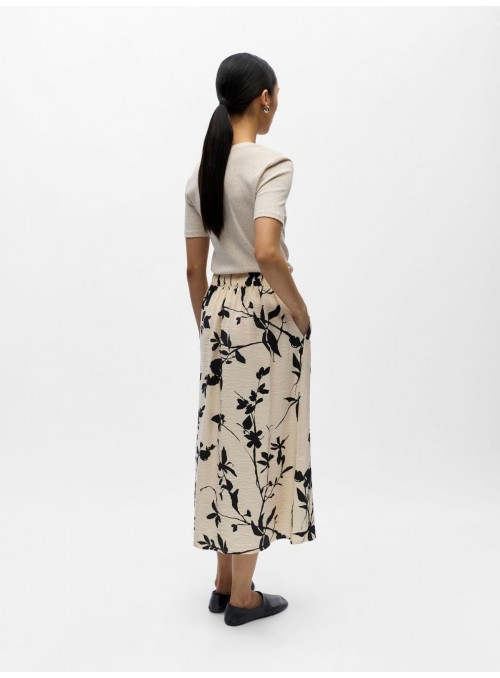 Falda Object, de viscosa estampada. 23043490 Objacira