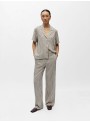 Pantalòn Object, de viscosa con lino. 23044609 Objsanne
