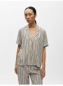 Blusa Object, de viscosa con lino. 23046486 Objsanne