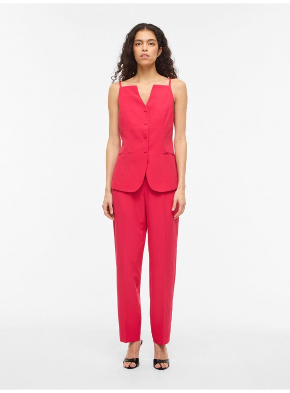 Pantalòn Vila, de sastreria en fucsia. 14115429 Vifreesia