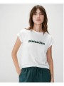 Camiseta Grace & Mila, de algodòn con texto, Pistachio o Sorbetto