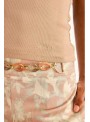 Pantalòn Nekane, de tejido estampado. Ficus.