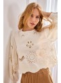 Blusa Nekane, con bordados. Weret