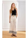 Pantalòn de Nekane, de lino con viscosa. Arsi