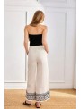 Pantalòn de Nekane, de lino con viscosa. Arsi