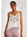 Top Nekane, detirantes con bordados. Inxia