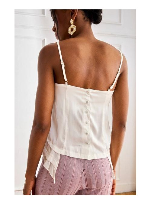 Top Nekane, detirantes con bordados. Inxia