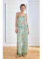 Pantalòn de Nekane, estampado floral. Luno