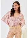 Blusa Nekane, de viscosa estampada. Maya