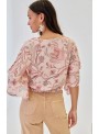Blusa Nekane, de viscosa estampada. Maya