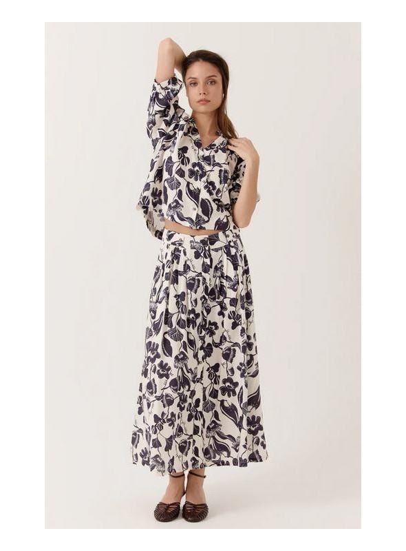 Falda Art Love, de tencell estamapda. Cethia