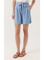 Short Art Love, de tencel en azul. Floria