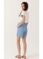 Short Art Love, de tencel en azul. Floria