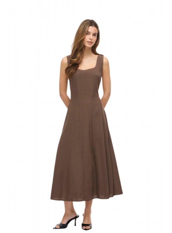 Vestido Vila de tirantes anchos. 14114285 Vilineena