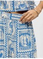Pantalòn Object, de viscosa estampada. Obvima