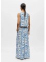 Pantalòn Object, de viscosa estampada. Obvima