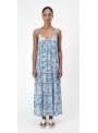 Vestido Object, de visacosa estampada. Objvima