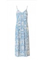 Vestido Object, de visacosa estampada. Objvima