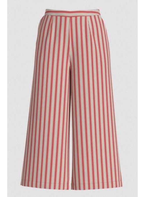 Crop pant de Vila, en lino con viscosa. 14113848 Viprisilla