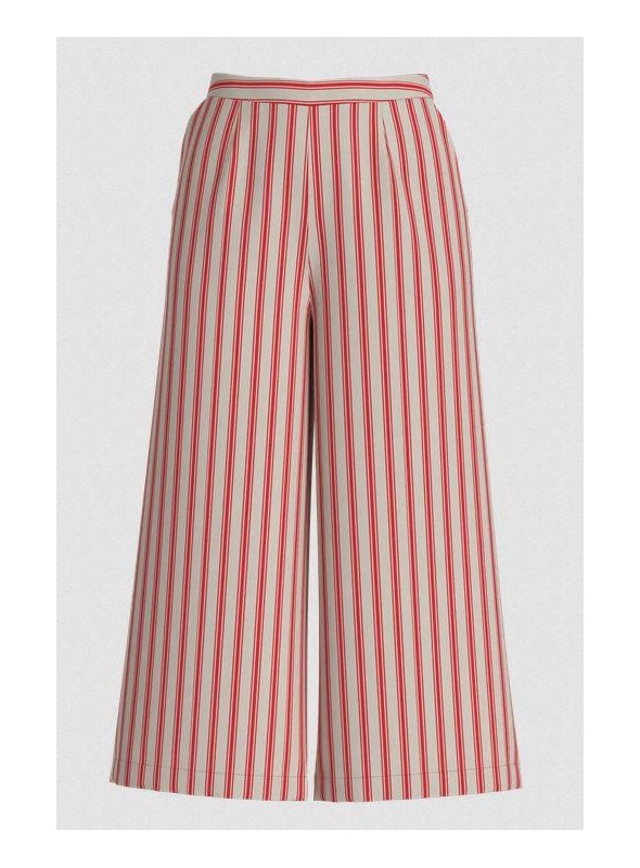 Crop pant de Vila, en lino con viscosa. 14113848 Viprisilla