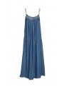 Vestido Vila, de tencell en color jean. 14114729 Vitevria