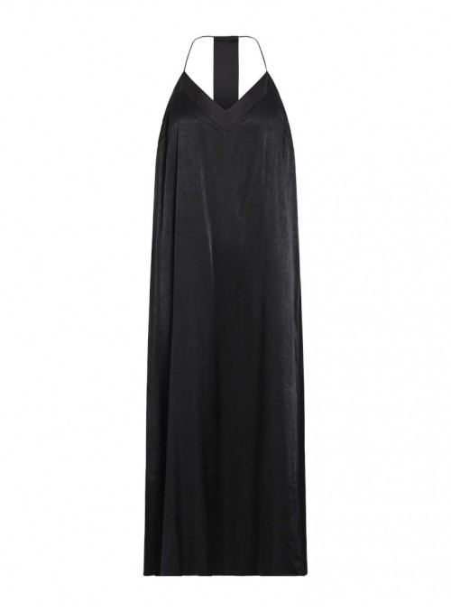 Vestido Vila, lencero en negro. 14104311 Vimarelle