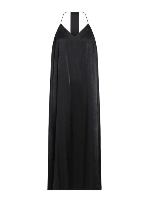 Vestido Vila, lencero en negro. 14104311 Vimarelle