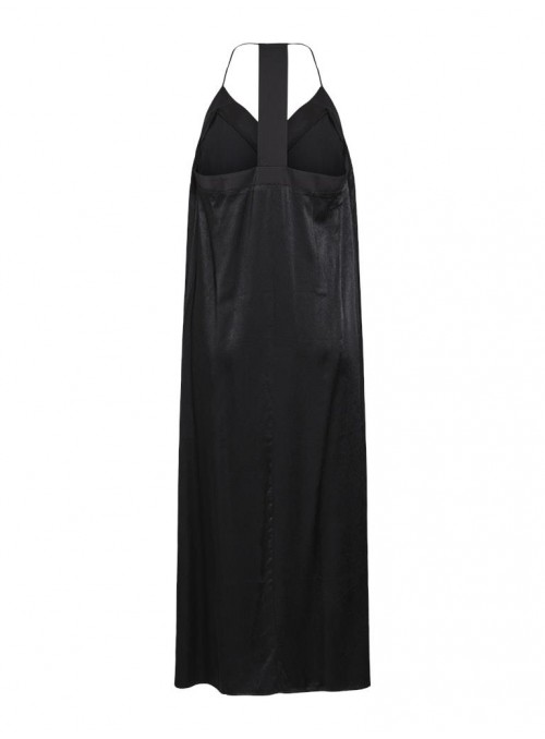 Vestido Vila, lencero en negro. 14104311 Vimarelle