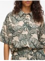 Camisa Vila, de tejido con bordados. 14113659 Viflura