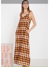 Vestido Skatie, de viscosa estampada. S102V04
