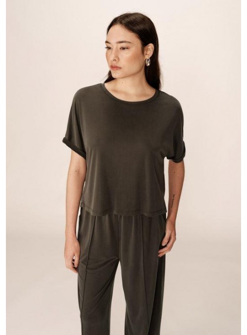Camiseta Grace & Mila, de modal en gris. Parma