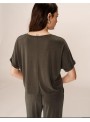 Camiseta Grace & Mila, de modal en gris. Parma