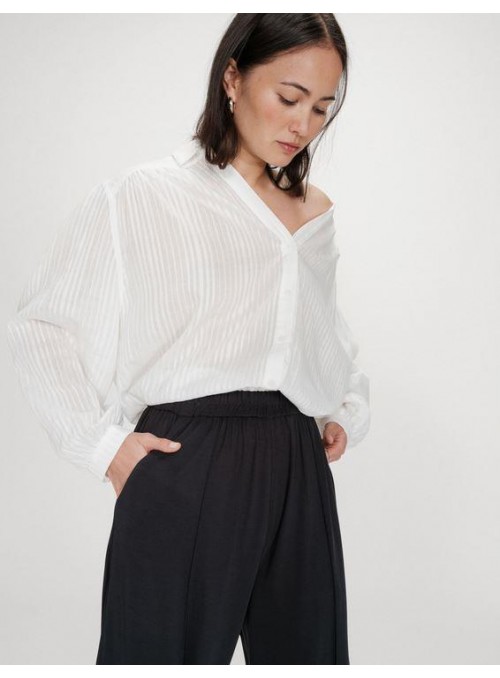 Pantalòn Gace &amp; Mila, de modal en gris. Pax