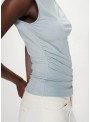 Top Grace & Mila, de viscosa con drapeado. Valley