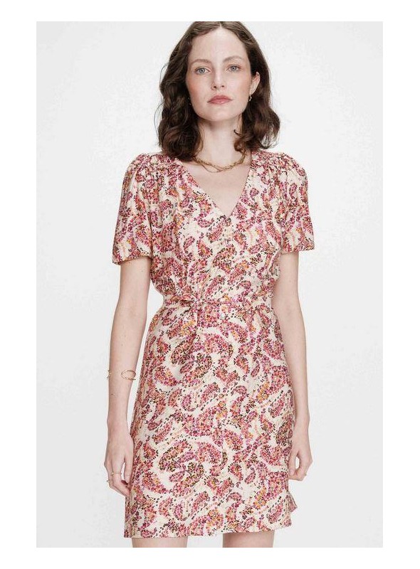 Vestido Grace & Mila, estampado en rosas . Victoire
