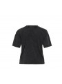 Camiseta Vila, con texto y animal print. 14113486 Vimesula