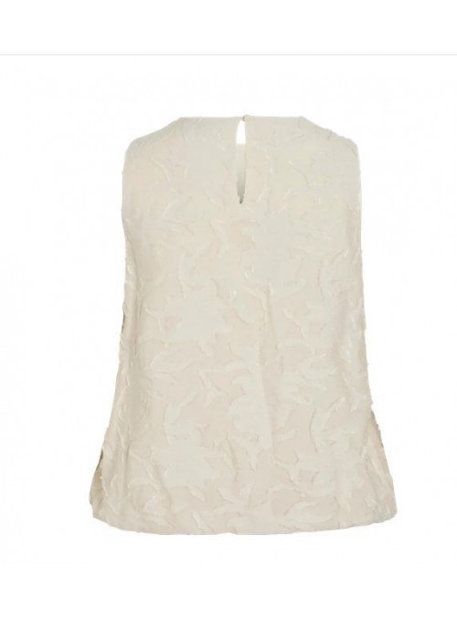 Top Vila, con apliques en relieve. 14116037 Vikami