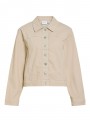 Chaqueta vaquera de Vila, en color beige. 14114941 Vinus