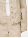 Chaqueta vaquera de Vila, en color beige. 14114941 Vinus