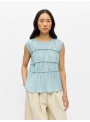 Top Ocject, de tejido plisado. 23049038 Objmabel