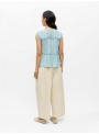 Top Ocject, de tejido plisado. 23049038 Objmabel