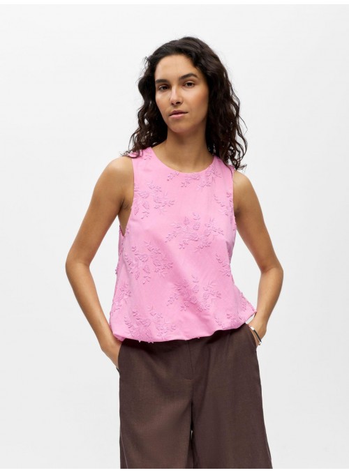 Top Object, con apliques de encaje. 23049303 Objminnie
