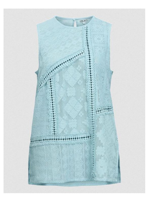 Top Object, de encaje con apliques. 23049299 Objmiona