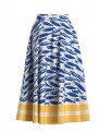 Falda Vila, con estampado de peces.14117854 Vivalencia