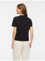 Camiseta Vila, de algodòn con volantes. 14116501 Viorda