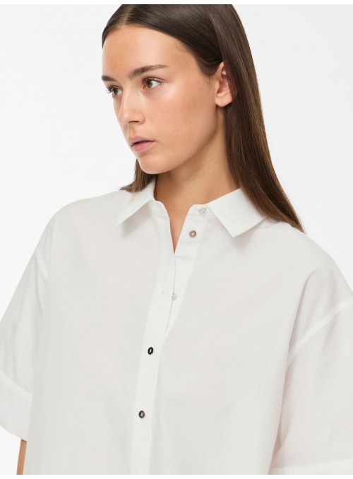 Blusa Vila, de manca corta con vuelo en la espalda. 14116717 Vibelfie
