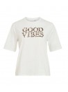 Camiseta Vila, de algodón con print. 14120771 Vijoyce