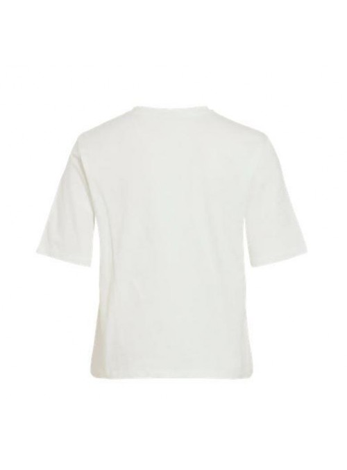 Camiseta Vila, de algodón con print. 14120771 Vijoyce